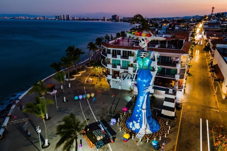 The Day of the Dead in Vallarta is a colorful holiday where deceased loved ones are honored with altars and offerings, music and dance.